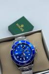 Rolex® Submariner Gümüş Mavi Erkek Kol Saati | S603