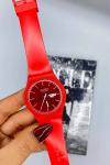 Swatch Kırmızı Unisex Saat  S121