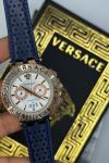 Versace Chrono Signature Deri Kordon Erkek Saat  S486