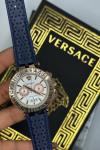 Versace Chrono Signature Deri Kordon Erkek Saat  S486