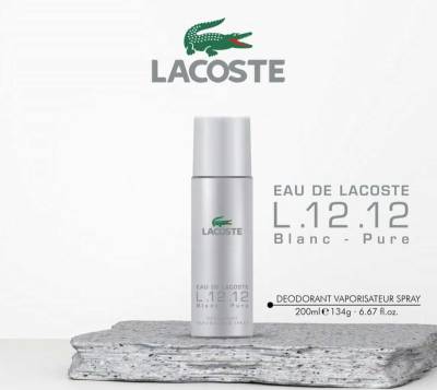 Lacoste L.12.12 Blanc Pure Erkek Deodorant 200ml